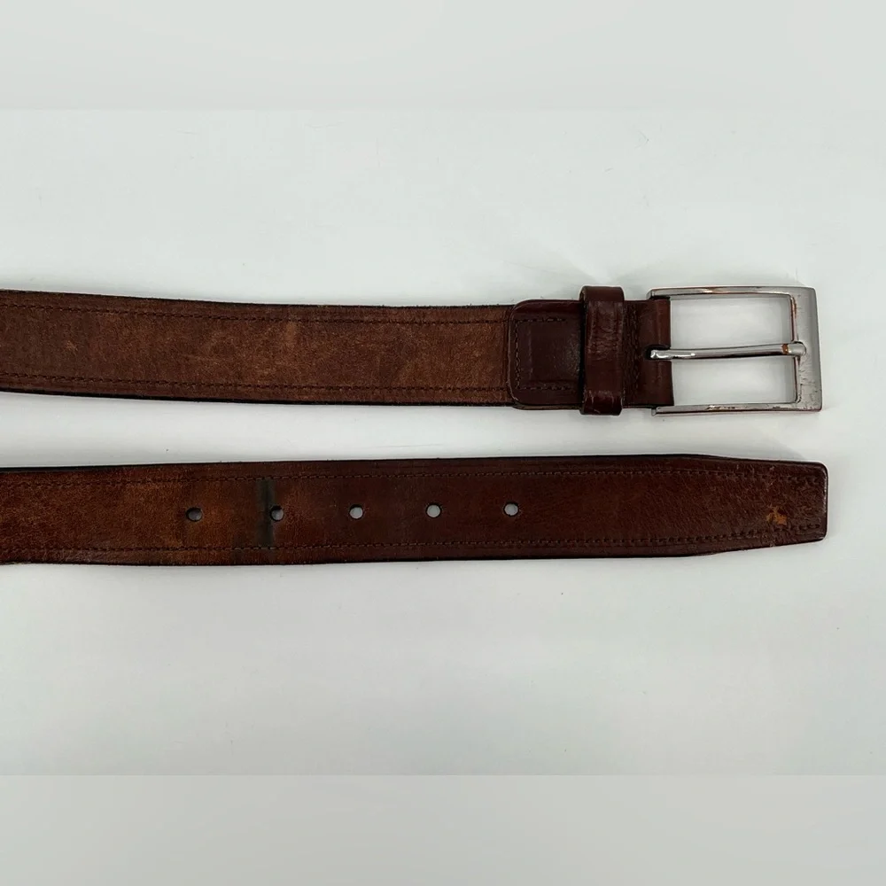 Vintage Banana Republic Brown Leather Belt 38/40‎